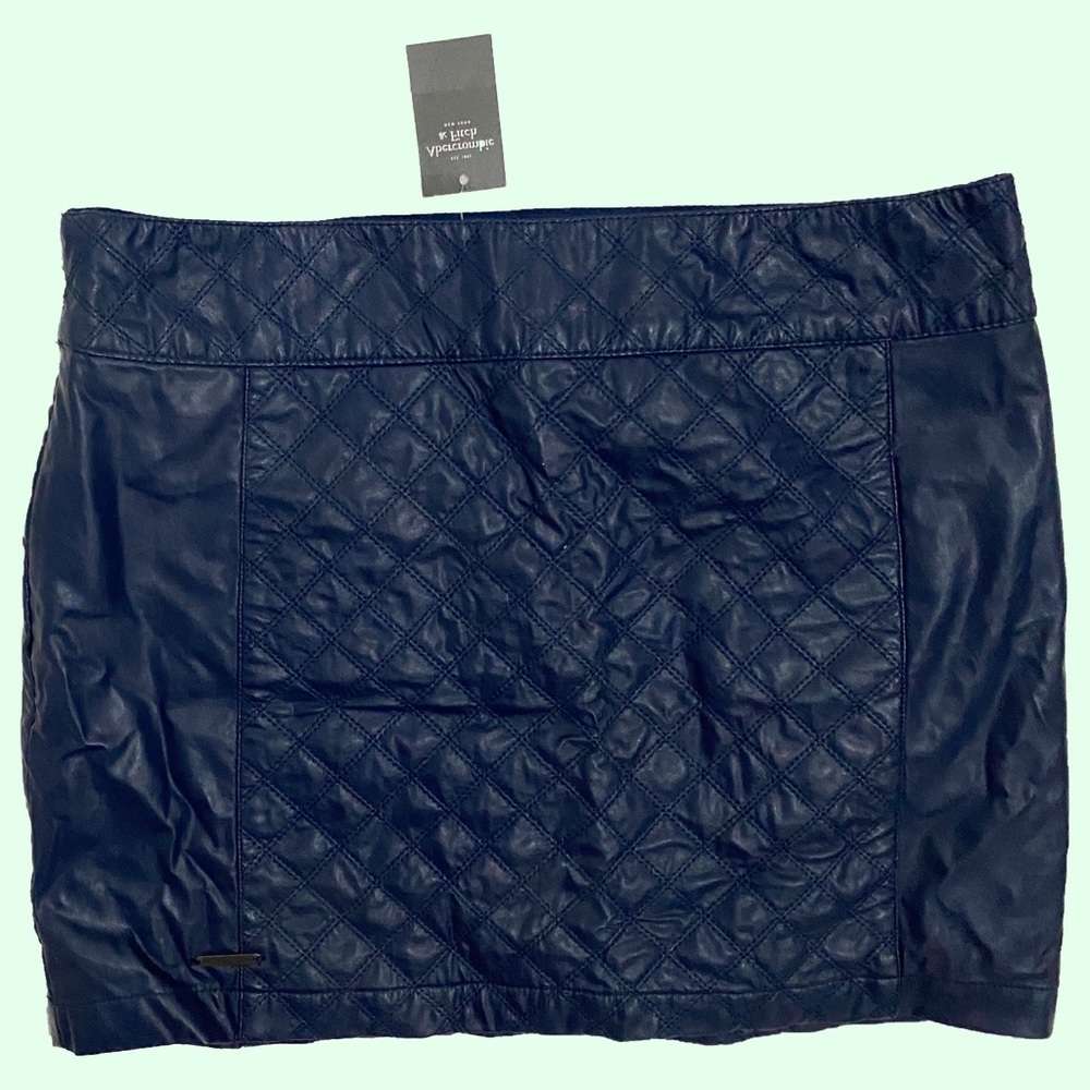 Abercrombie & Fitch Leather Skirt NWT MSRP $58